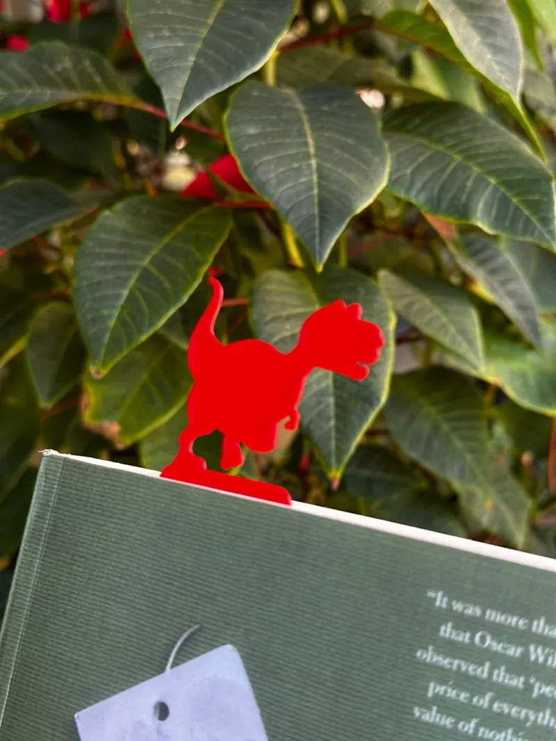 Dinosaur T-rex Bookmark