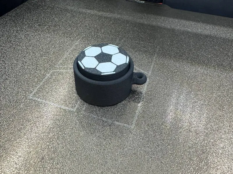 Fidget Clicker Soocer Ball