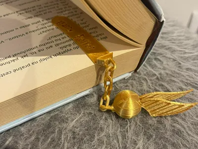 Harry Potter Golden Bullet Bookmark