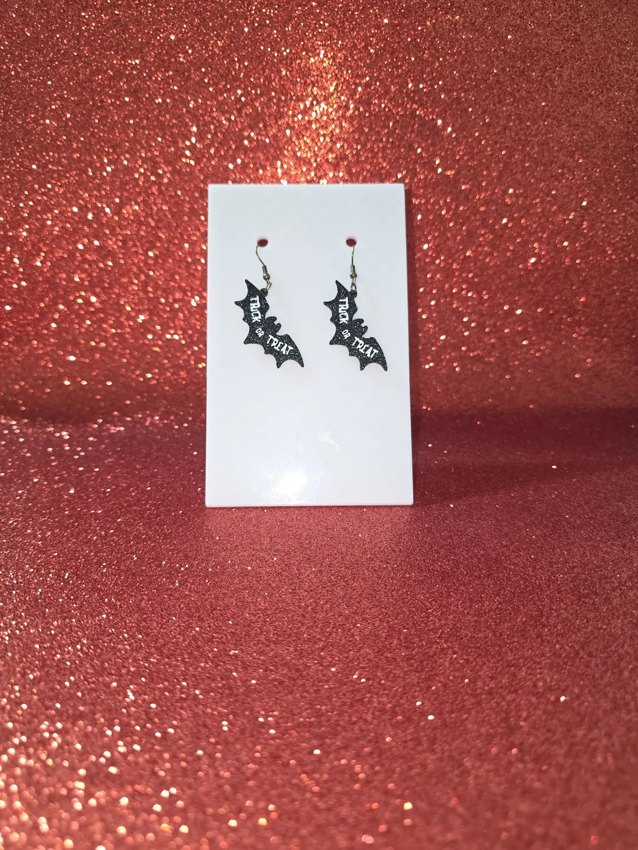 Trick or treat earrings view 2