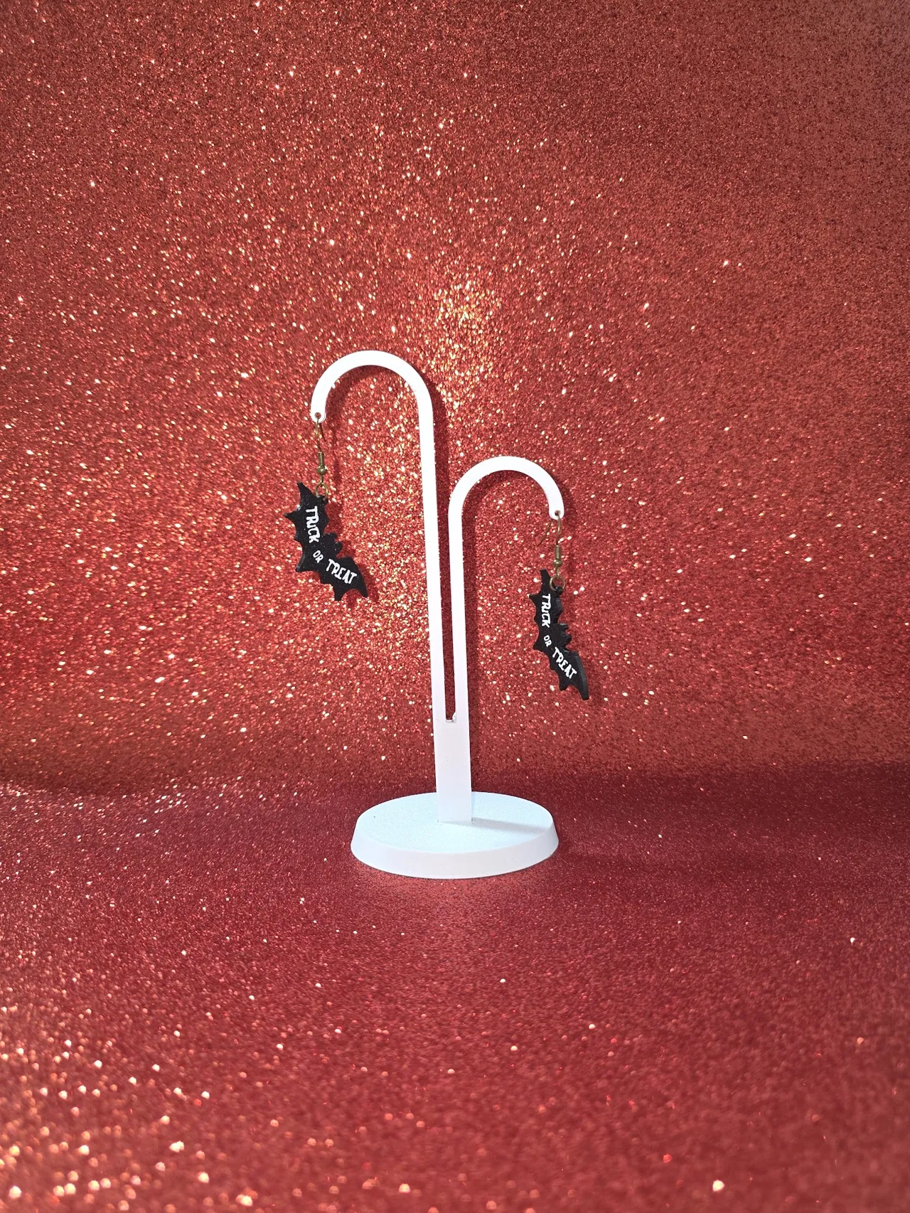 Trick or treat earrings view 3