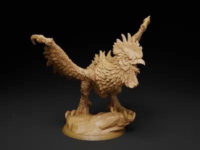 Cockatrice Miniature