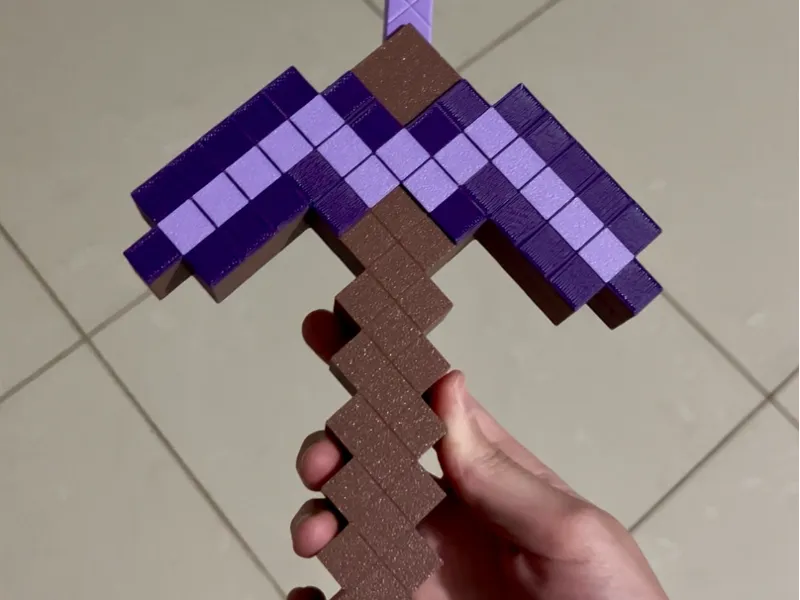 Minecraft Pickaxe - Extendable