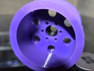 LunchBox glue on wheel for rc pulling truck