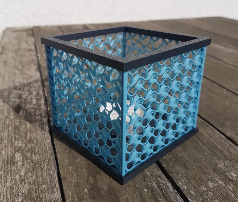 Infill Tealight Holder - square