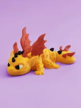 Фигурка Fire Dragon с артикулирано тяло