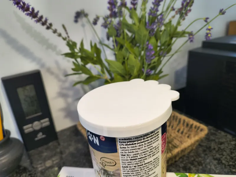 TPU Wet food can cover/lid