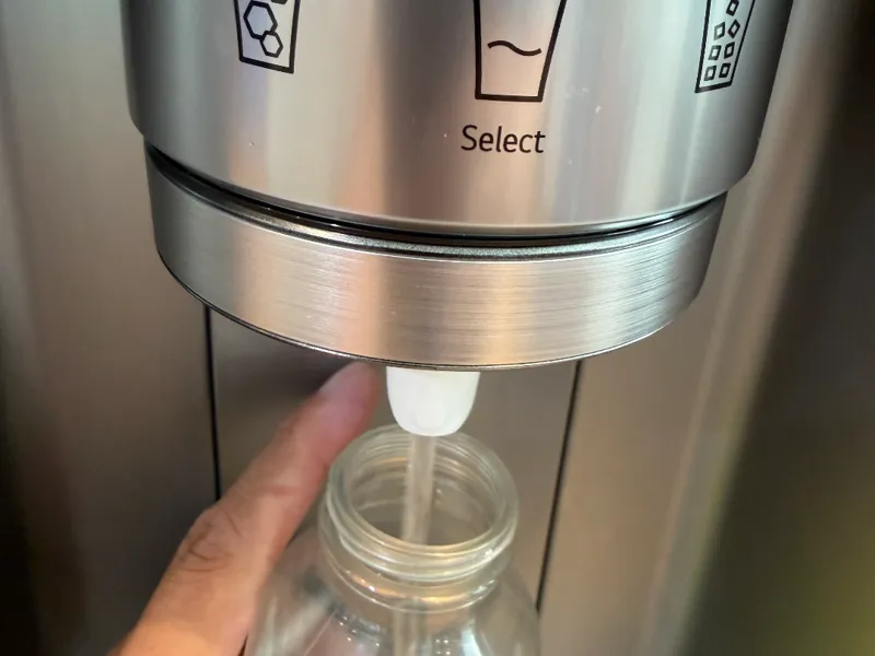 LG Fridge snout for water dispenser nozzle