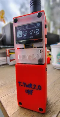 Front Text "T-TWR 2.0 VHF", 2 Colors (AMS)