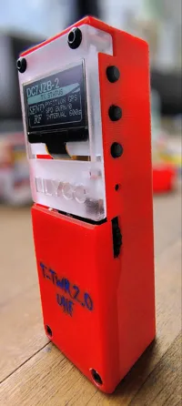 Front Text "T-TWR 2.0 UHF" 2 Colors (AMS)