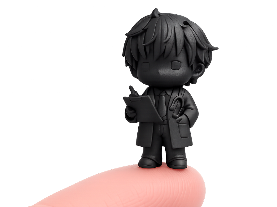 Chibi Doctor 30mm – Medical Mini Figure