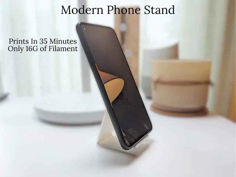 Modern Minimalistic Phone Stand