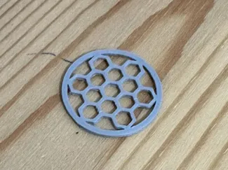 Drop-In Mesh Accessory for Toothbrush Head Holder