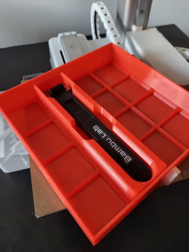 Gridfinity Bambulab Scraper - Free 3D Print Model - MakerWorld