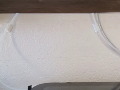 PTFE tubes wall mounts