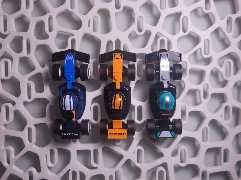Mini F1 Car Peg Board Hook 