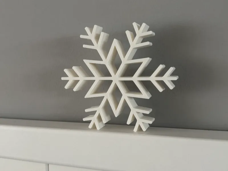 Deko Schneeflocke Weihnachten
