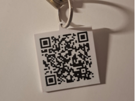 Scan Me QR Keychain – Surprise Prank