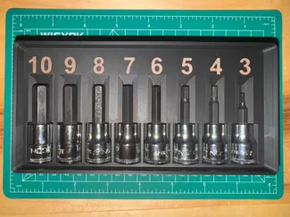 ICON Hex-Bit Socket Set Gridfinity