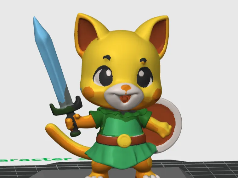 Link, Cat Hero of Time