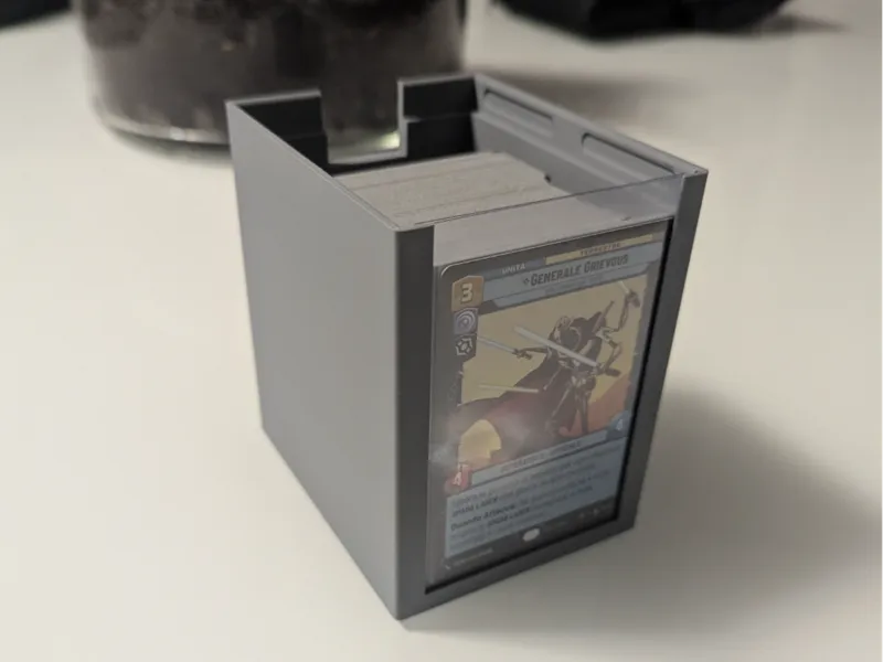 Porta Deck TGC ad incastro per100+carte con Sleave