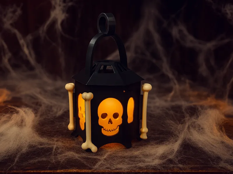 Halloween Skull Lantern
