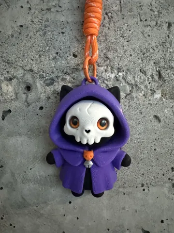 Objeto manipulable: Kawaii Cat Grim Reapurr Clicker — vista de referencia 4