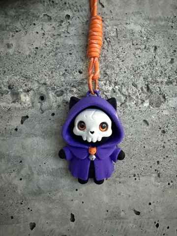 Objeto manipulable: Kawaii Cat Grim Reapurr Clicker — vista de referencia 3