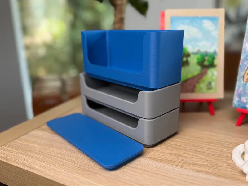 Stackable Organizer Boxes - Modular Storage