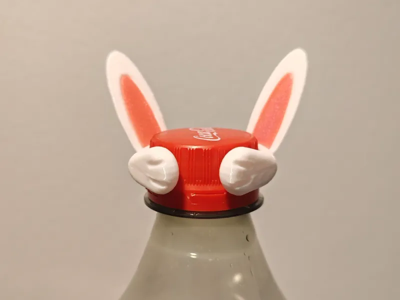Easter Bunny Bottle Topper & Cork Accessory