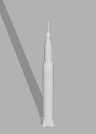 Apollo Rocket Model