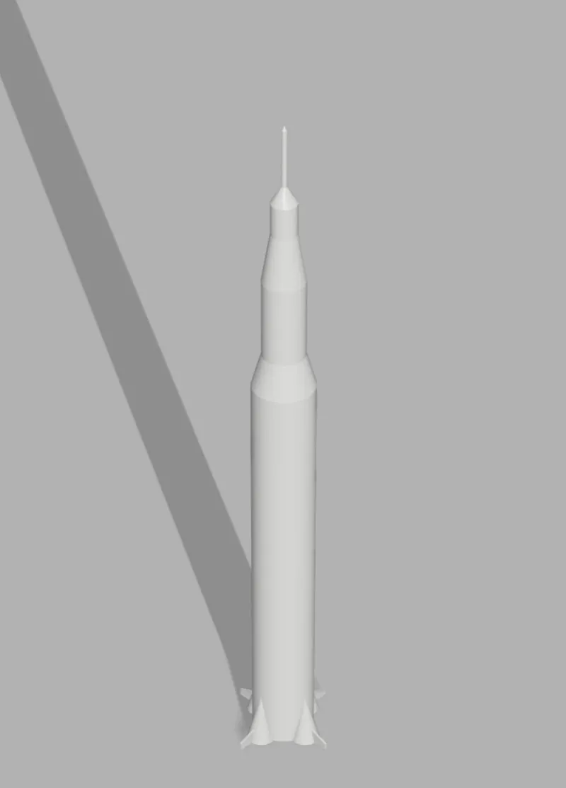 Apollo Rocket Model