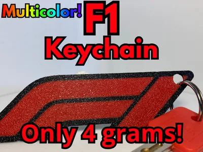 F1 Keychain, only 4 grams!