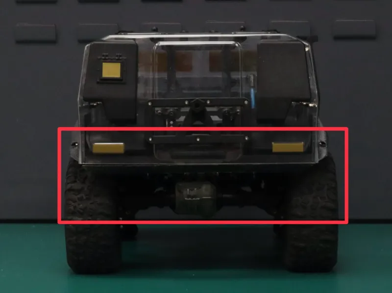 DITV-01 body parts(Trx4Defender/Tactical车架后保险杠)