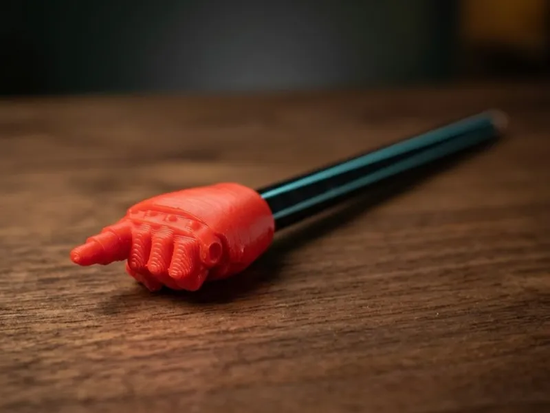 Emperor's Pointing Hand - pencil cap