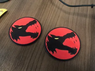 Wolf's Dragoons coaster 