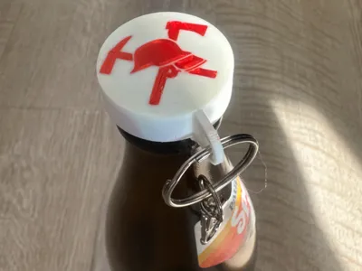 Firefighter Bottle Stopper