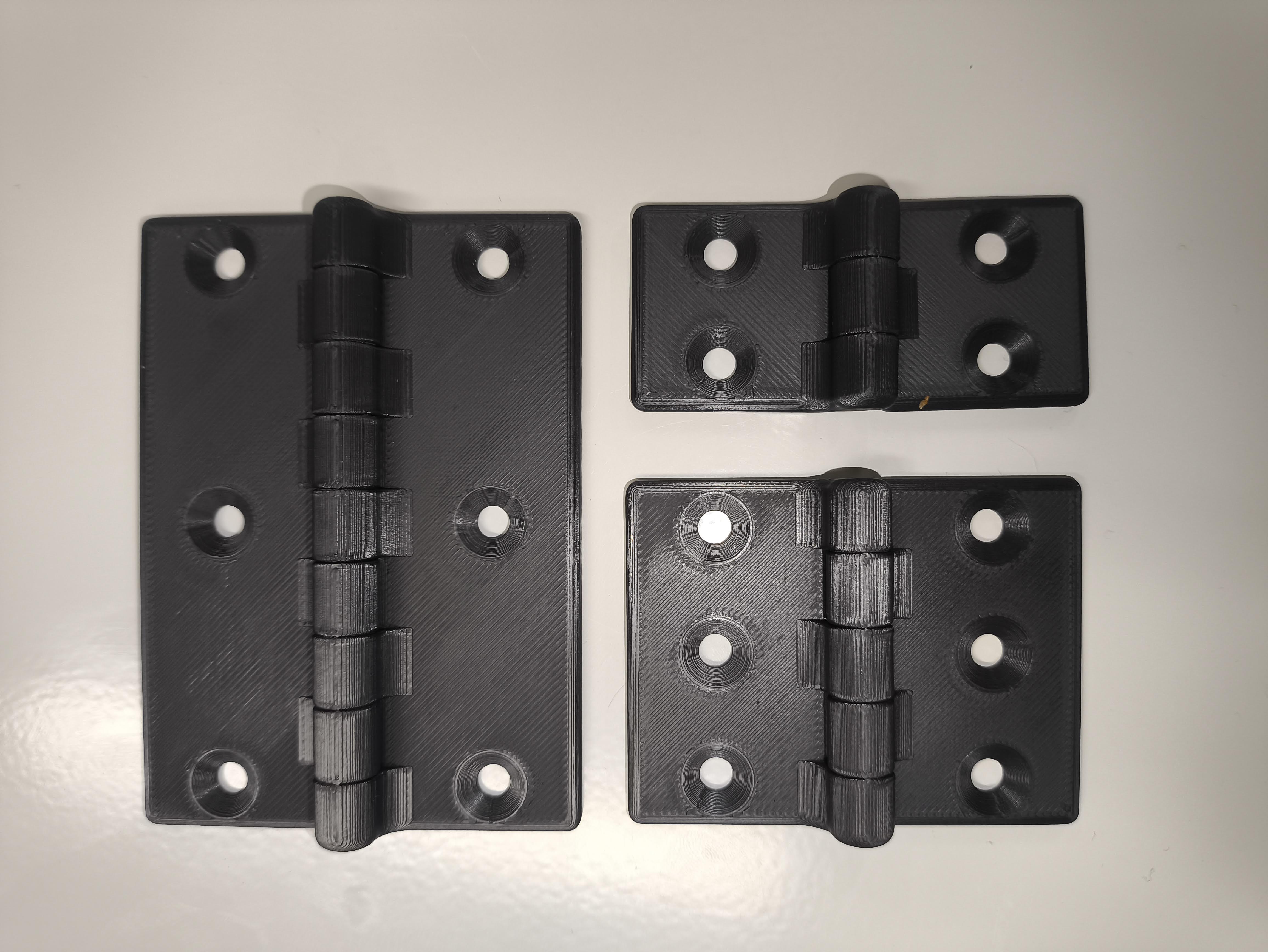 Miniatura 8 do modelo 3D Multi Size Hinges