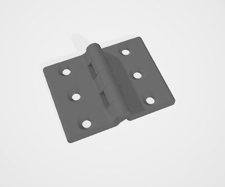 Miniatura 13 do modelo 3D Multi Size Hinges