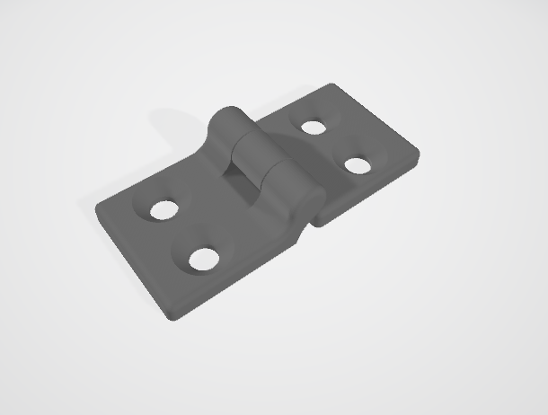 Miniatura 10 do modelo 3D Multi Size Hinges