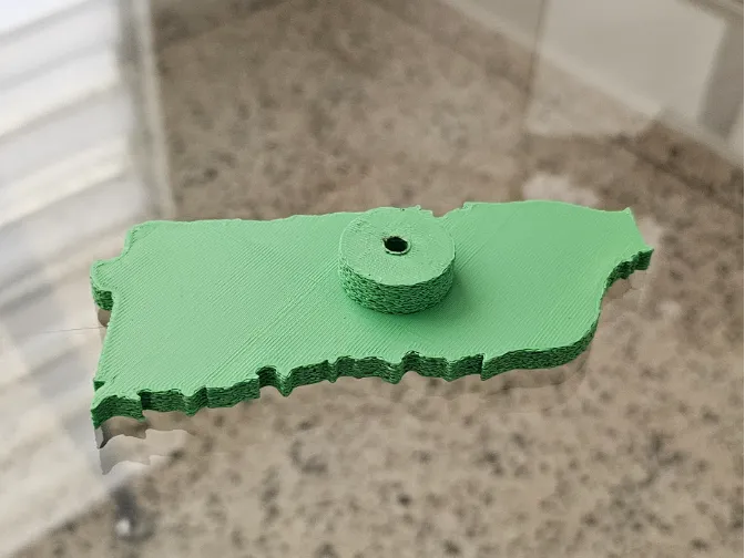 Puerto Rico mini flag base