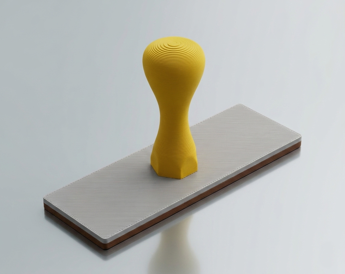 Miniatura 1 do modelo 3D 可定制印章（内置表情、可调深度、大小、字体，沙滩留念特制）