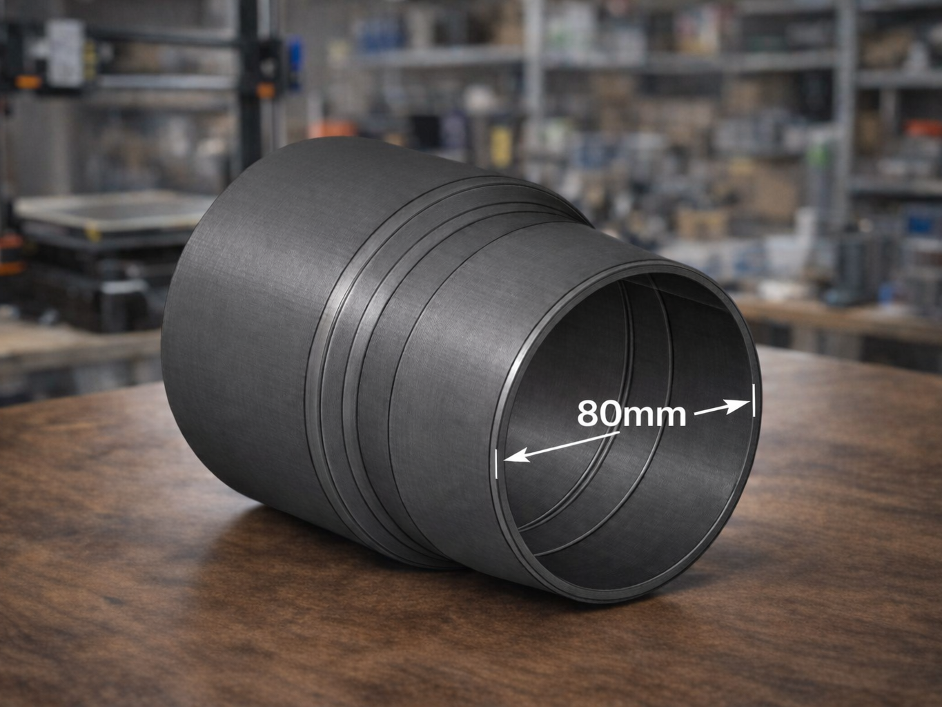 Adapters/Reduzierstücks für Lüftungssysteme 80mm