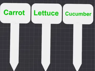 Vegetable Garden Signs