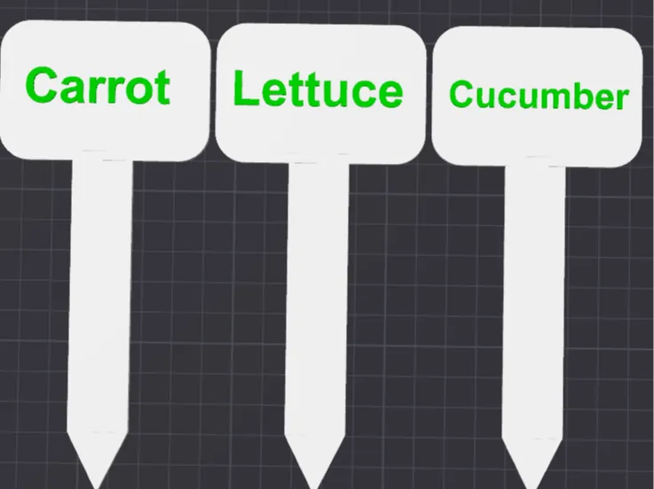 Vegetable Garden Signs