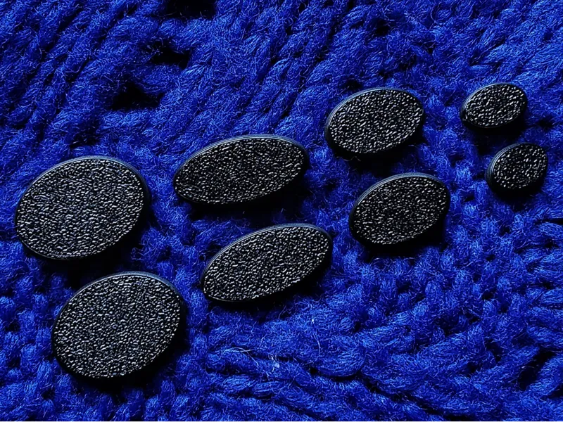 THREADED CROCHET SAFETY EYES (OVAL)