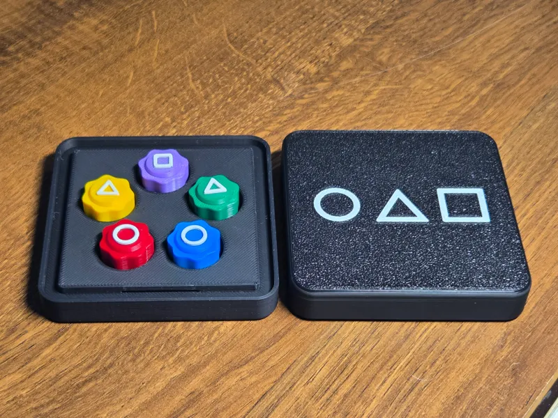 Squid Game 1 Gonggi Set (With Case)