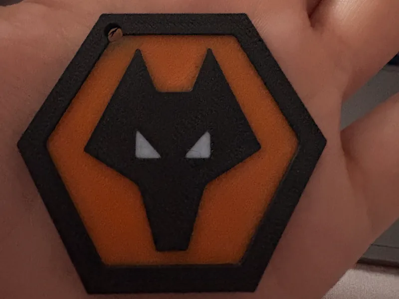 Wolves Keyring