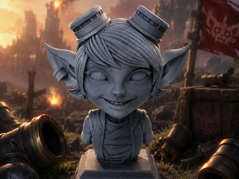 Tristana Bust - League of legends 
