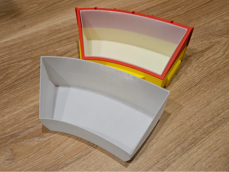 Cups/Inlay for Snack Stadium